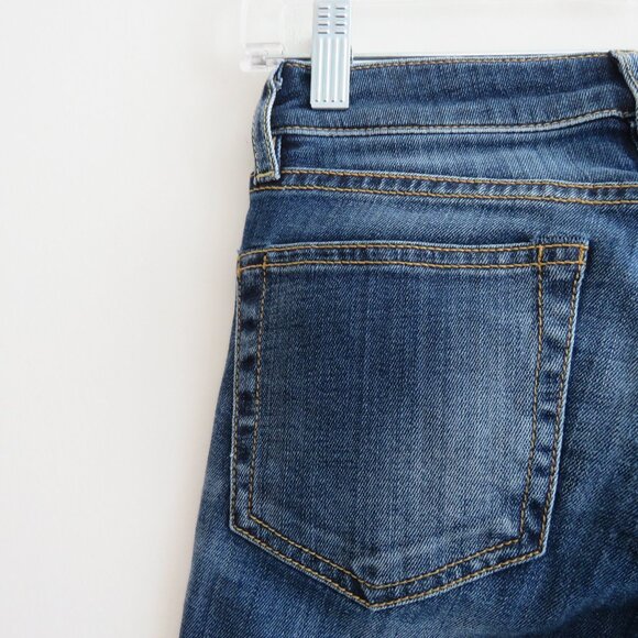 R13 Kate Skinny Jeans in Bankrobber Blue Wash - Size 24 - Picture 14 of 16